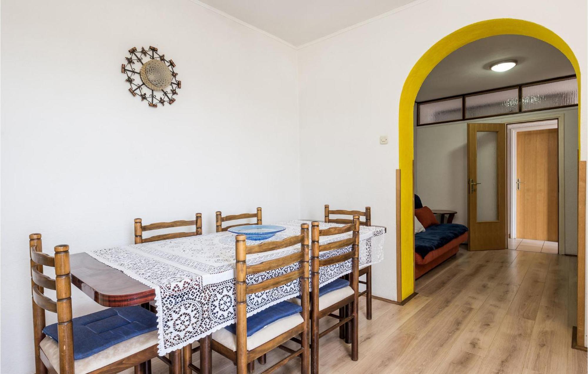 Amazing Apartment In Senj With House Sea View 외부 사진